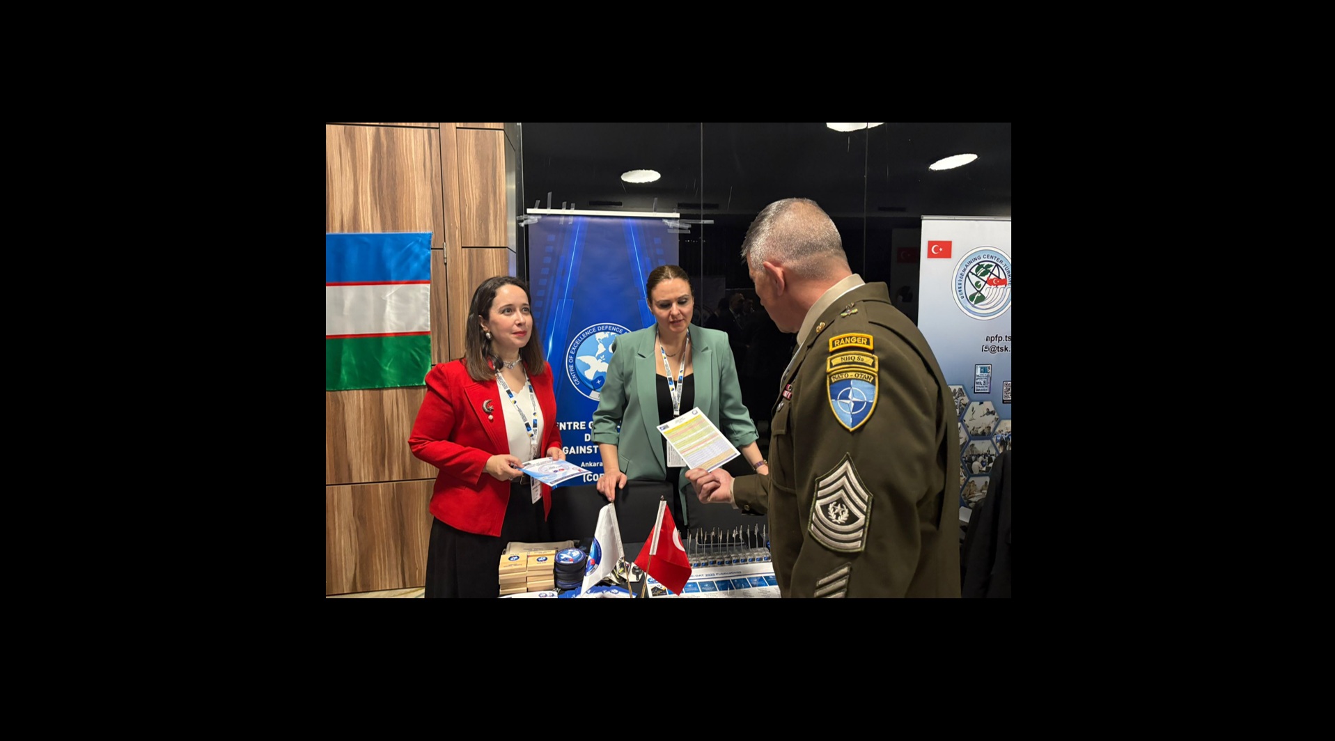 Col.Pınar ALPER and Mrs.Müge MEMİŞOĞLU AKAR from Center of Excellence Defence Against Terrorism (COE-DAT) participated in Military Strategic Partnership Conference (MSPC) which was held in Sarajevo, Bosnia and Herzegovina, 23-26 March 2026.  As part of the conference, an exhibition was organized featuring representatives from NATO Centers of Excellence and Partnership Training and Education Centers.