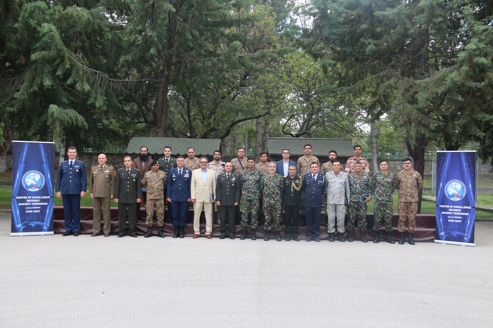 Pakistan National Defence University (P-NDU) Delegation headed by Air Commodore (Brig. Gen.) Imran HAIDER visited COE-DAT on 13 May 2025.