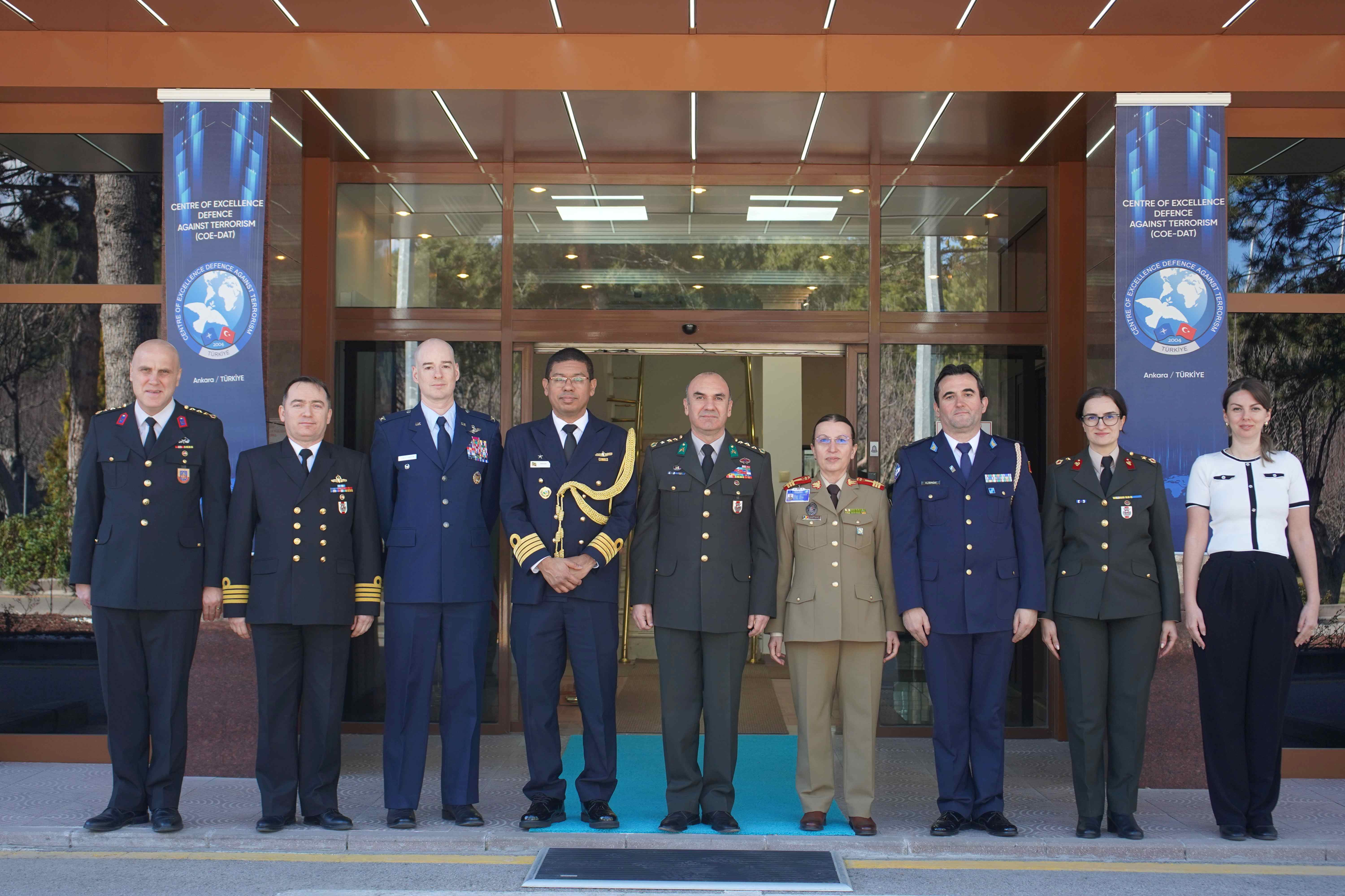 Capt. (N) Fâbio Borges Gonçalves, Defense Attaché of The Federative Republic of Brazil, visited COE-DAT on 04 March 2026.