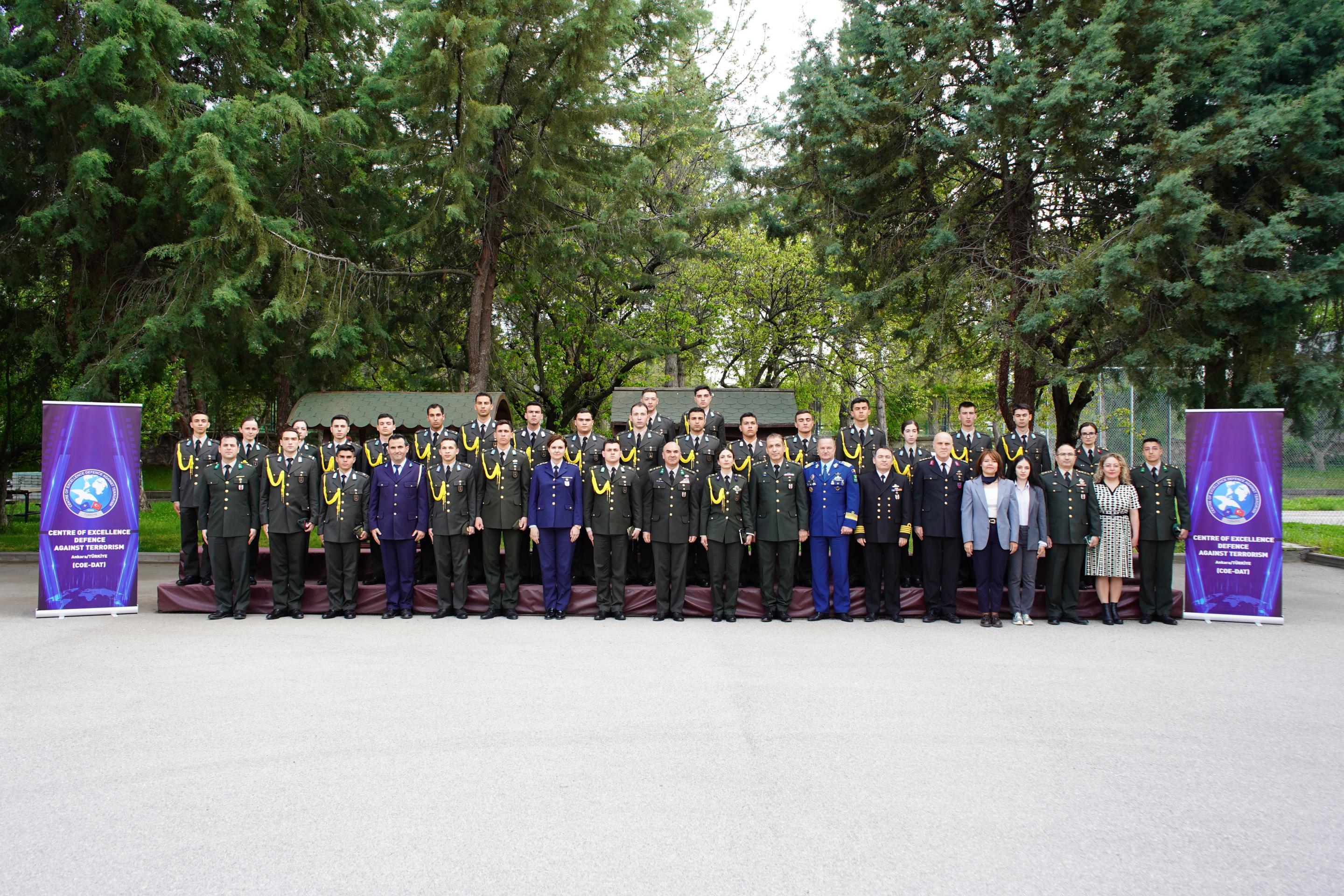 Cadets of the Turkish Military Academy visited COE-DAT on 15 May 2026.
