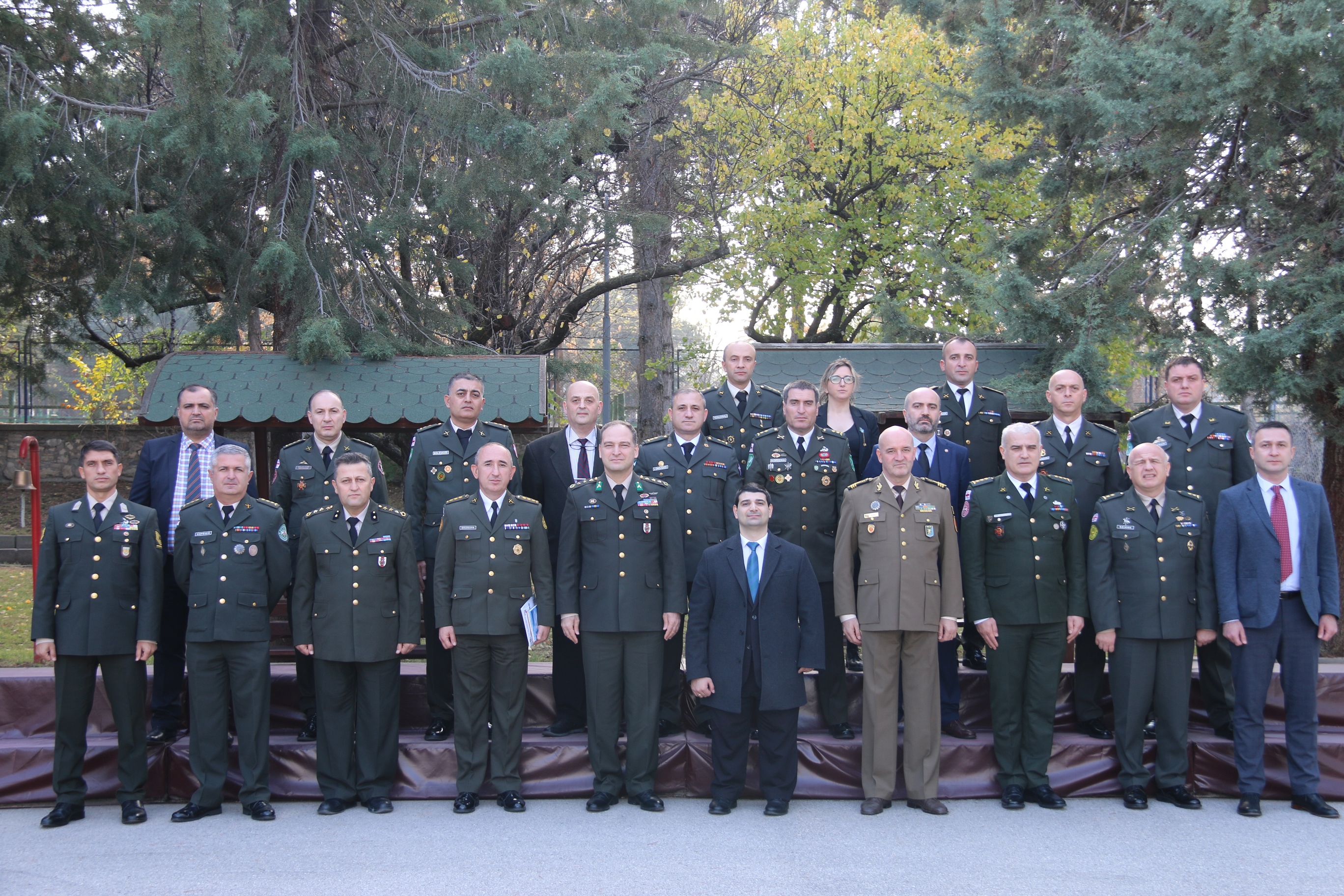 A delegation from the Defence Institution Building School (DIBS) of the Ministry of Defence of Georgia visited COE-DAT on 24 November 2023.
