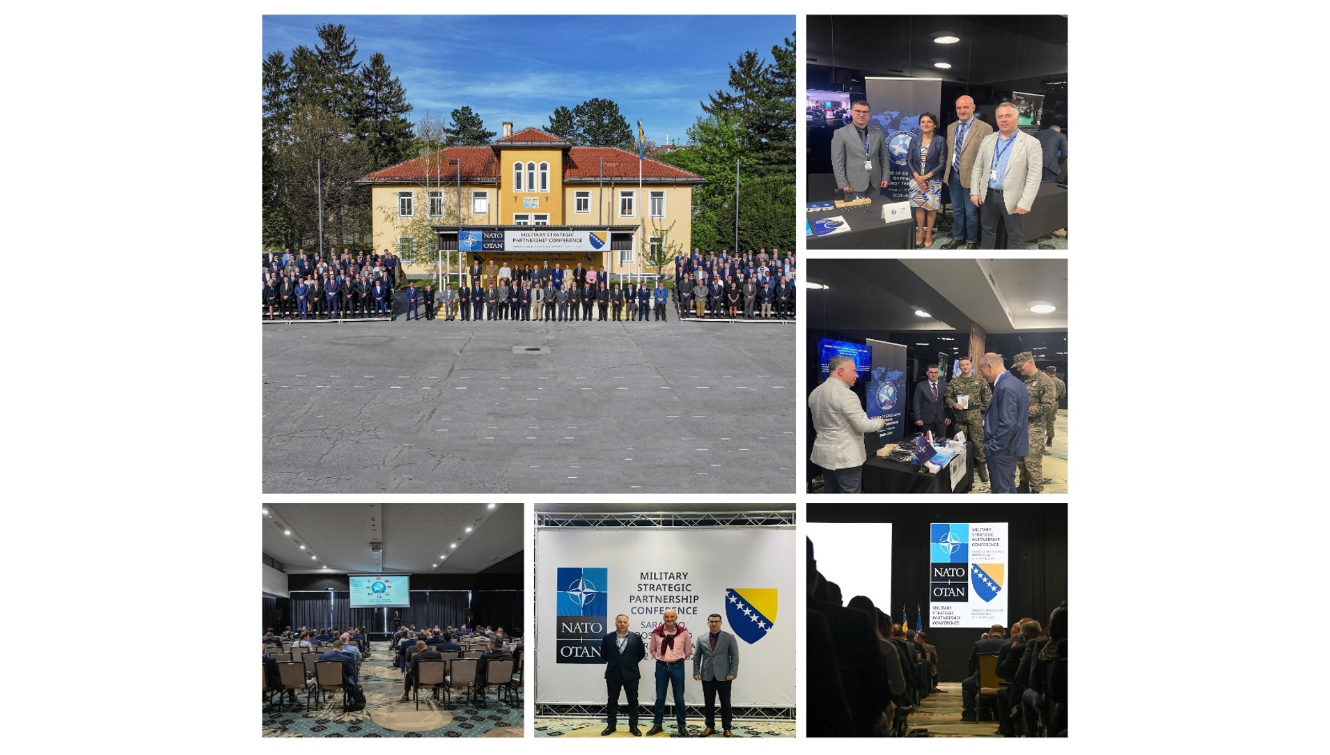 COE-DAT participated in the annual NATO Military Strategic Partnership Conference and Exhibition held in Sarajevo from 08 to 12 April 2024 and delivered a counterterrorism expert panel to the audience.