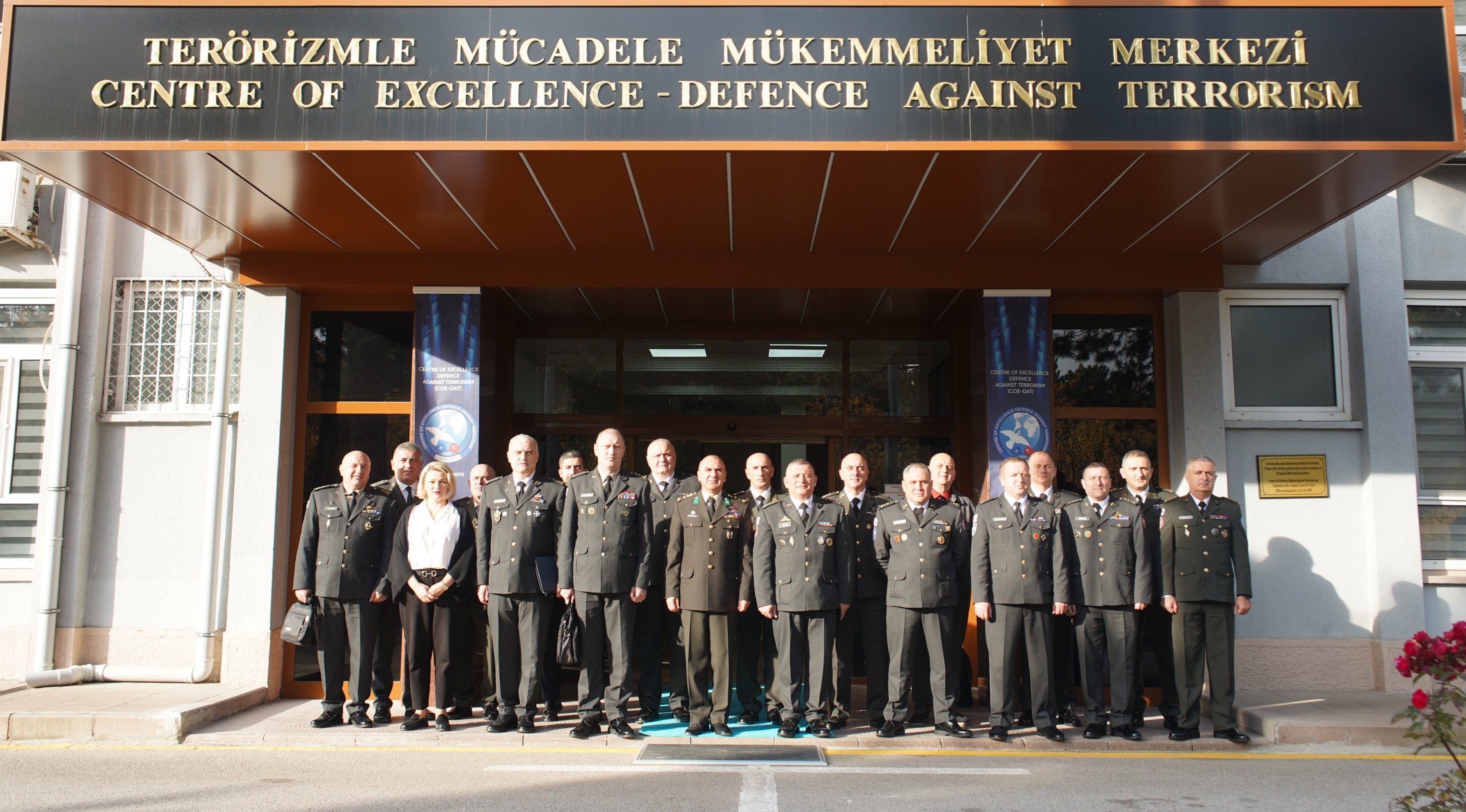 A delegation from the Georgia Defence Institution Building School, led by Colonel Lasha GRIGOLIA, visited COE-DAT on 27 November 2025.